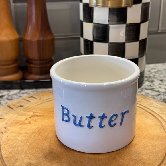 Vintage Crazed Butter Crock - Picture 12 of 15